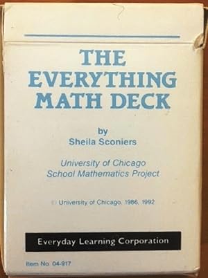 NEW The Everything Math Deck by Sheila Sconiers Sealed 