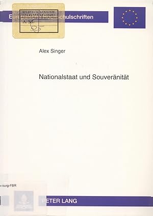 Seller image for Nationalstaat und Souvernitt Zum Wandel des europischen Staatensystems for sale by avelibro OHG