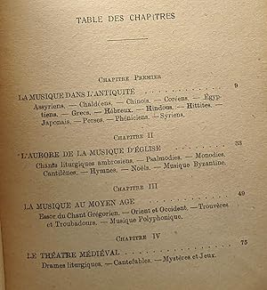 Seller image for Histoire gnrale de la musique for sale by crealivres
