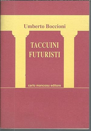 Image du vendeur pour TACCUINI FUTURISTI mis en vente par Libreria Rita Vittadello