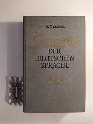 Bild des Verkufers fr Stilistik der deutschen Sprache. zum Verkauf von Druckwaren Antiquariat