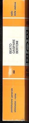 Immagine del venditore per Vita e pensiero del Beato Gaspare Bertoni ( gli albori dell'800 veronese)- Parte II - vol 2 venduto da MULTI BOOK