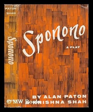 Seller image for Sponoro A Play in Three Acts for sale by MW Books Ltd.