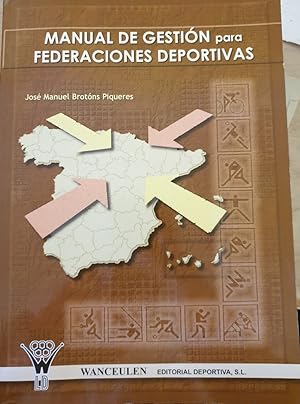 Bild des Verkufers fr MANUAL DE GESTION PARA FEDERACIONES DEPORTIVAS. zum Verkauf von Libreria Lopez de Araujo