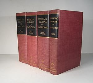Bild des Verkufers fr The Annotated Eberstadt Catalogs of Americana in Four Volumes Including Index. (4 Volumes) zum Verkauf von Guy de Grosbois