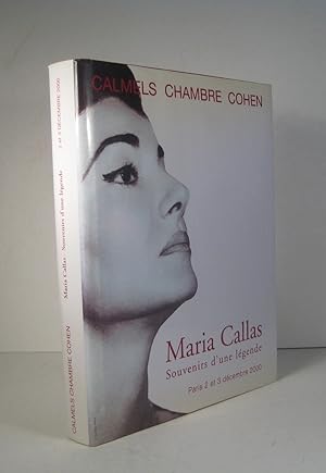 Maria Callas. Souvenirs d'une légende. Vente aux enchères publiques. Paris, 2 et 3 décembre 2000
