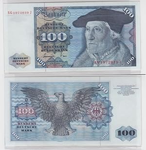 T146020 Banknote 100 DM Deutsche Mark Ro 278a Schein 1.Juni 1977 KN NG 1972639 J