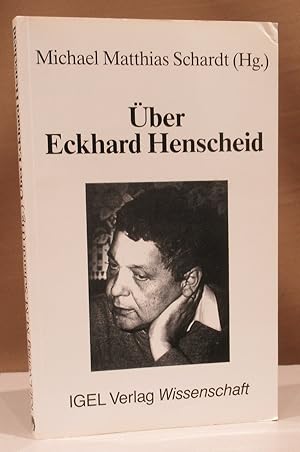 Bild des Verkufers fr ber Eckhard Henscheid. Rezensionen von "Die Vollidioten" (1973) bis "Die drei Mllersshne" (1989). Unter Mitarbeit von Heike Kretschmer mit einer Bibliographie. zum Verkauf von Dieter Eckert