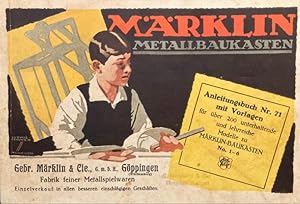 Märklin Metallbaukasten Anleitungsbuch Nr. 71 , mit Vorlagen für über 200 unterhaltende und lehrr...