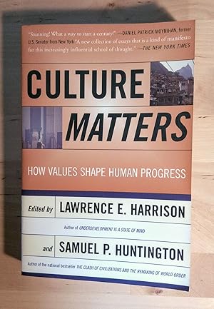 Imagen del vendedor de Culture Matters. How Values Shape Human Progress a la venta por Llibres Bombeta