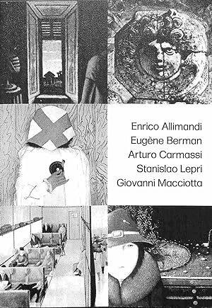 Enrico Allimandi, Euge'ne Berman, Arturo Carmassi, Stanislao Lepri, Giovanni Macciotta