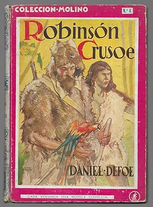 Robinsón Crusoe. Colección Molino nº4