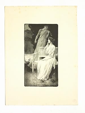 Image du vendeur pour Andante Nocturne" - Lithographie originale sur Chine - L'Estampe Moderne mis en vente par Librairie Le Feu Follet