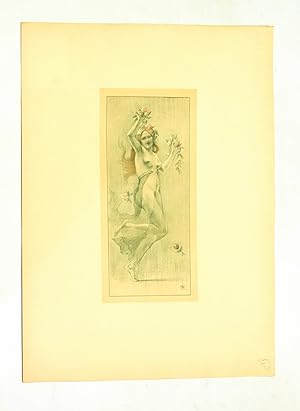 "Danse" - Lithographie originale sur Japon - L'Estampe Moderne