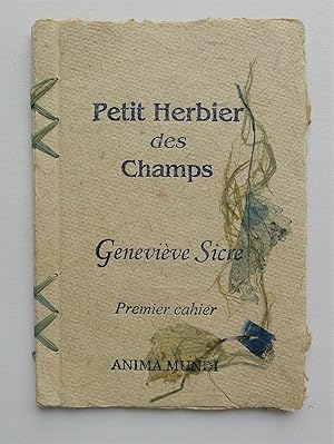 Petit Herbier des Champs. Premier cahier.