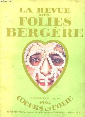 Bild des Verkufers fr La revue des folies bergres Second album 1924 Coeurs en folie zum Verkauf von Le-Livre