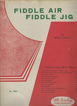 Immagine del venditore per Fiddle Air Fiddle Jig, No. 2491 venduto da MyLibraryMarket