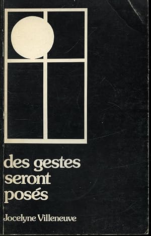 Seller image for Des gestes seront poss for sale by Librairie Le Nord