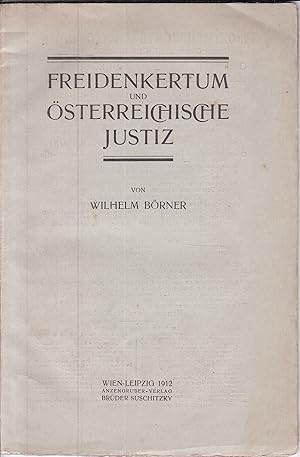 Freidenkertum und österreichische Justiz