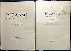 Immagine del venditore per Picasso. Peintre - Graveur. Catalogue illustr de l'oeuvre grav et lithographi 1899 - 1934. Two volumes. Volume I: 1899-1931 / Volume II: 1932-1934 venduto da Graphem. Kunst- und Buchantiquariat