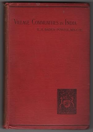 Imagen del vendedor de The Origin and Growth of Village Communities in India a la venta por Philip Smith, Bookseller