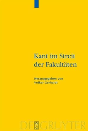 Bild des Verkufers fr Kant im Streit der Fakultten zum Verkauf von AHA-BUCH GmbH
