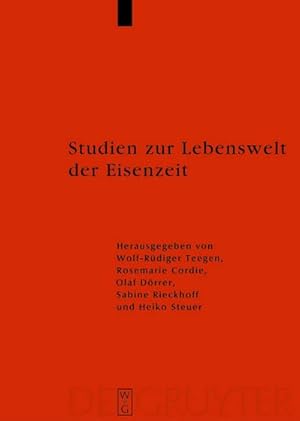 Immagine del venditore per Studien zur Lebenswelt der Eisenzeit : Festschrift fr Rosemarie Mller venduto da AHA-BUCH GmbH