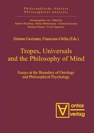 Seller image for Tropes, Universals and the Philosophy of Mind for sale by AHA-BUCH GmbH