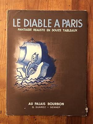 Bild des Verkufers fr Le diable  Paris, fantaisie raliste en douze tableaux, "Le diable au palais bourbon" zum Verkauf von Librairie des Possibles