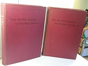 Geschichte der deutschen Literatur von den ältesten Zeiten bis zur Gegenwart; in zwei Bänden; ers...