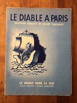 Image du vendeur pour Le diable  Paris, fantaisie raliste en douze tableaux "Le diable dans la rue" mis en vente par Librairie des Possibles