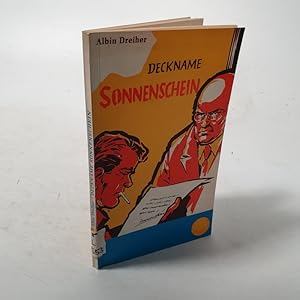 Image du vendeur pour Deckname Sonnenschein. mis en vente par Antiquariat Bookfarm