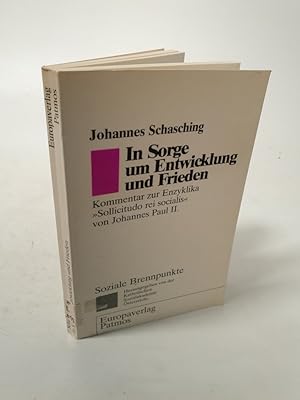 Bild des Verkufers fr In Sorge um Entwicklung und Frieden. Kommentar zur Enzyklika Sollicitudo rei socialis von Papst Johannes Paul II. Mit dem Text der Enzyklika in berarb. dt. bers. zum Verkauf von Antiquariat Bookfarm