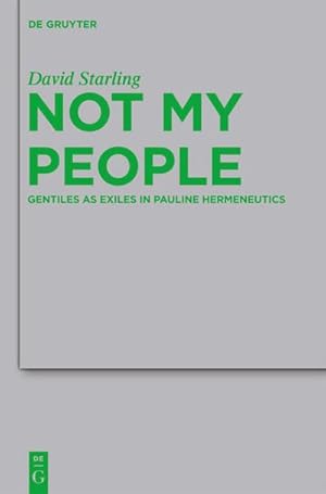 Seller image for Not My People for sale by BuchWeltWeit Ludwig Meier e.K.
