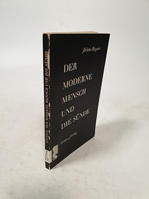 Bild des Verkufers fr Der moderne Mensch und die Snde. zum Verkauf von Antiquariat Bookfarm