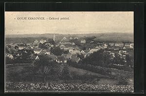 Ansichtskarte Dolní Kralovice, Celkový pohled