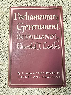 Parliamentary Government in England