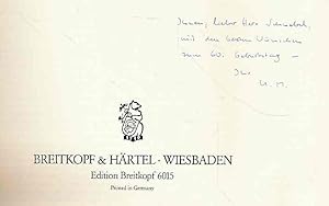 Seller image for Vier Klavierst�cke op. 119 = Four piano pieces. Hrsg. von Eusebius Mandyczewski. Neuauflage durchgesehen von Ulrich Mahlert. for sale by Borkert, Schwarz und Zerfa� GbR