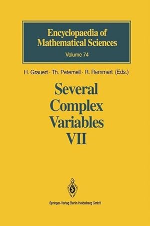 Immagine del venditore per Several Complex Variables VII : Sheaf-Theoretical Methods in Complex Analysis venduto da AHA-BUCH GmbH