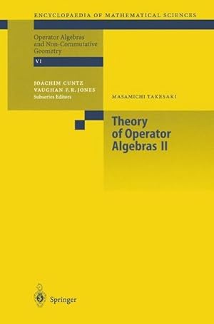 Bild des Verkufers fr Theory of Operator Algebras II zum Verkauf von AHA-BUCH GmbH