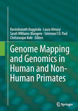 Bild des Verkufers fr Genome Mapping and Genomics in Human and Non-Human Primates zum Verkauf von AHA-BUCH GmbH