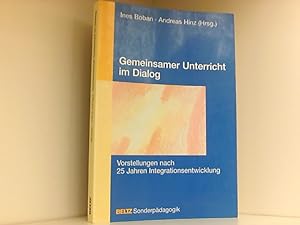 Bild des Verkufers fr Gemeinsamer Unterricht im Dialog: Vorstellungen nach 25 Jahren Integrationsentwicklung (Beltz Sonderpdagogik) zum Verkauf von Book Broker