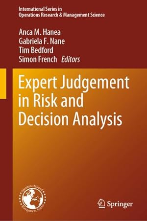 Image du vendeur pour Expert Judgement in Risk and Decision Analysis mis en vente par AHA-BUCH GmbH