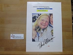 Original Autogramm Petra Dallmann Schwimmen /// Autogramm Autograph signiert signed signee