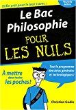 Bild des Verkufers fr Le Bac Philosophie Pour Les Nuls zum Verkauf von RECYCLIVRE