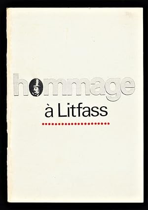 Seller image for Hommage  Litfass : Resmee einer Plakataktion des VBK-DDR aus Anlass des 125jhrigen Jubilums der Litfasssule. Plakatedition Nr. 3 for sale by Antiquariat Peda