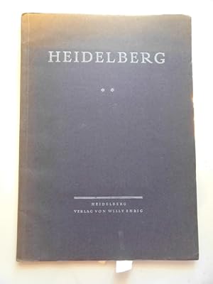 Heidelberg 20 Mezzotintos nach Aufnahmen von Paul Wolff