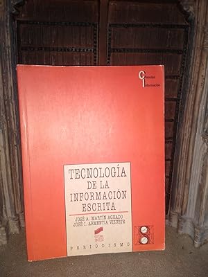 Seller image for TECNOLOGA DE LA INFORMACIN ESCRITA for sale by Libros Dickens