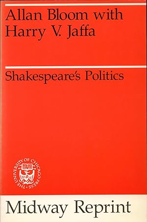 Imagen del vendedor de Shakespear's Politics a la venta por avelibro OHG