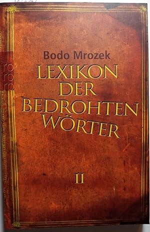 Lexikon der bedrohten Wörter 2